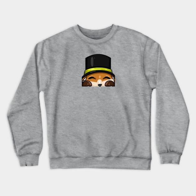 Dapper Kit Crewneck Sweatshirt by Kit_Battlebeard